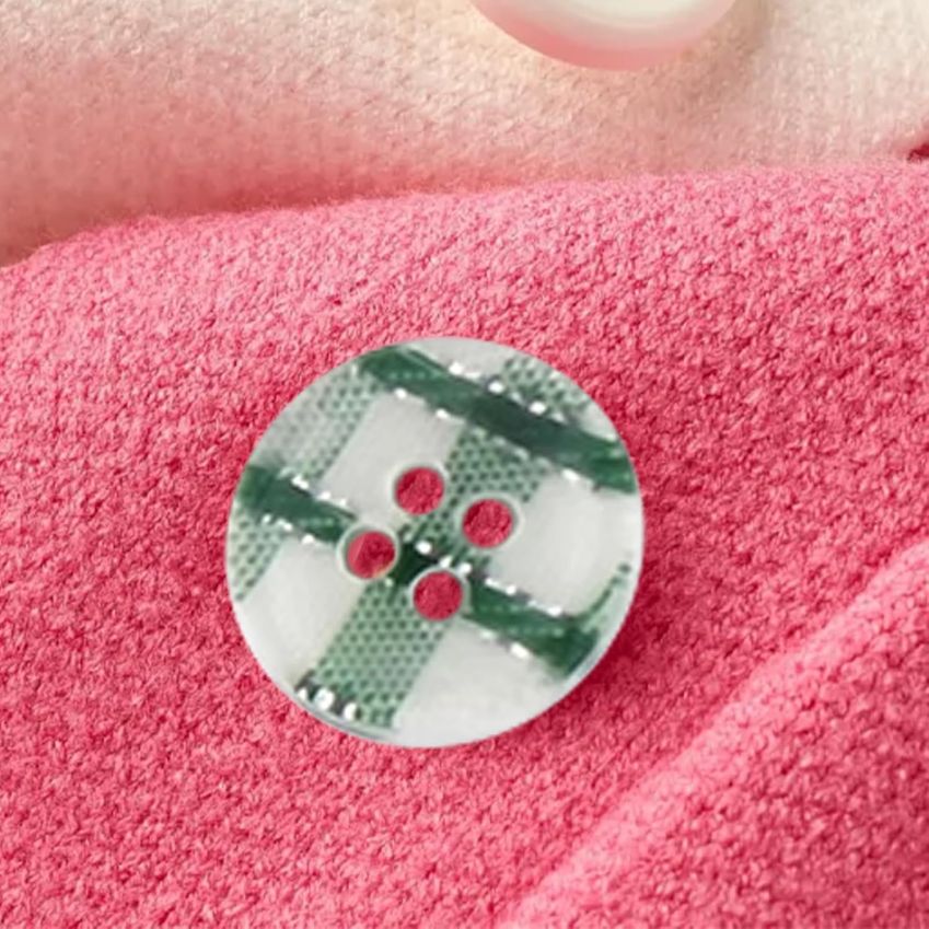 50Pcs Round Sewing Buttons Mixed Style 4 Hole for DIY Clothing Crafts Home Repairs Travel Tailor Supplies